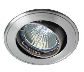 Large Round 30o Centre Tilt Downlight (dl30l) Crompton Lighting 